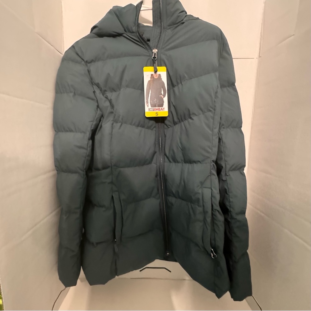 New 32 Degrees Women's Puffer Jacket - Teal
